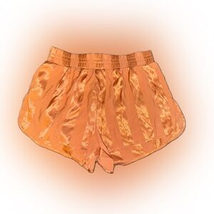 Victoria's Secret Women's Striped Satin Sleep Shorts